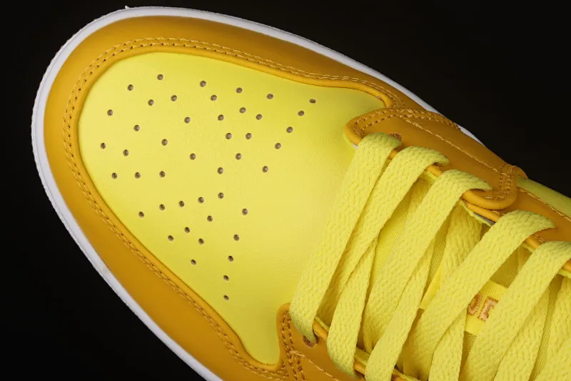 All categories Air Jordan Jordan series basketball shoes Air Jordan 1 Low Air Jordan 1 Low AJ1 Joe 1 lemon yellow low-top cultural and leisure sports sneakers DN6998-700